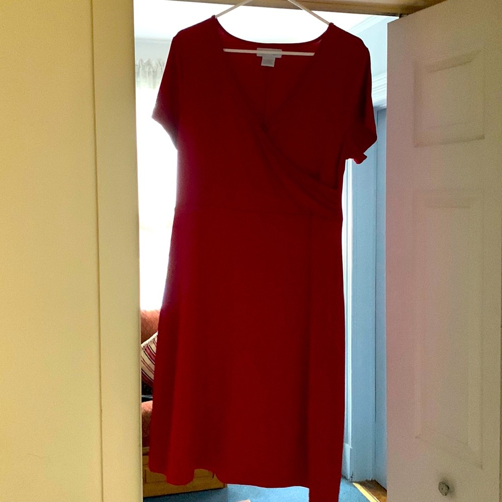 Red dress
